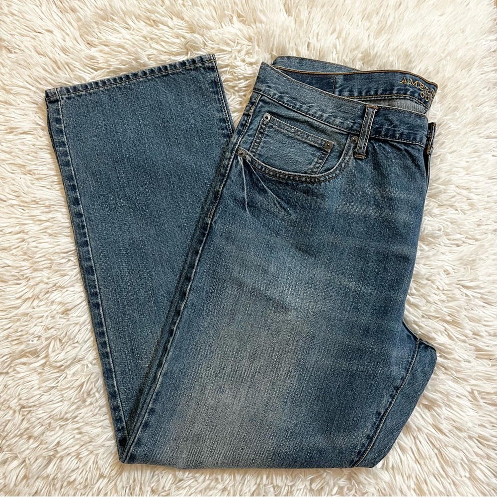 American Eagle Outfitters AEO Original Straight Leg Jeans 36 x 30